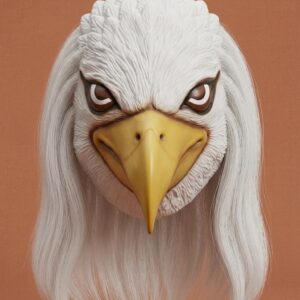Jatayu/Eagle Face Mask