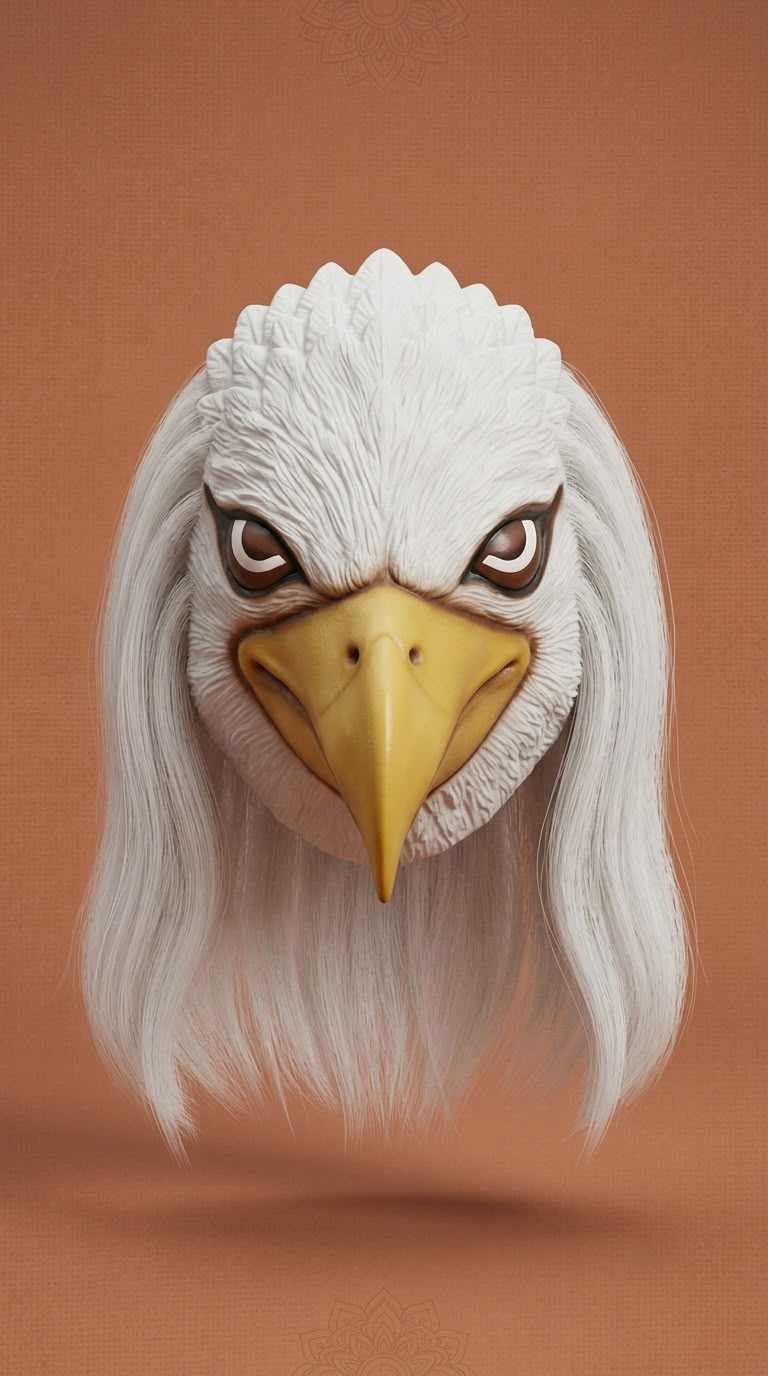 Jatayu/Eagle Face Mask