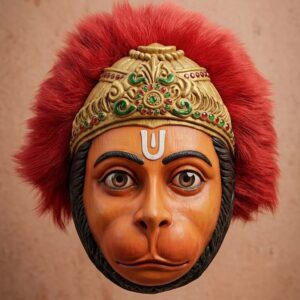 Lord Hanuman Face Mask