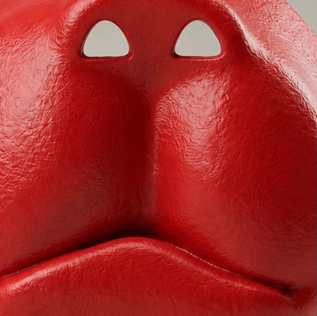 Red Hanuman Face Mask | Ramleela & Fancy Dress Costume - Image 4