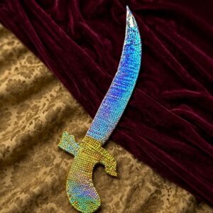 Decorative Talwaar Costume Prop | Royal Sword for Raja, Maharaja & Historical Costumes