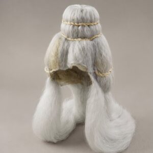 Sadhu Wig for Costume | White Grey Long Hair Wig for Shiva, Sage & Mythological Characters