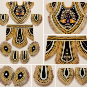 Rajsi Mythology Costume Set for Raja & Ravan – Red & Black Fancy Dress