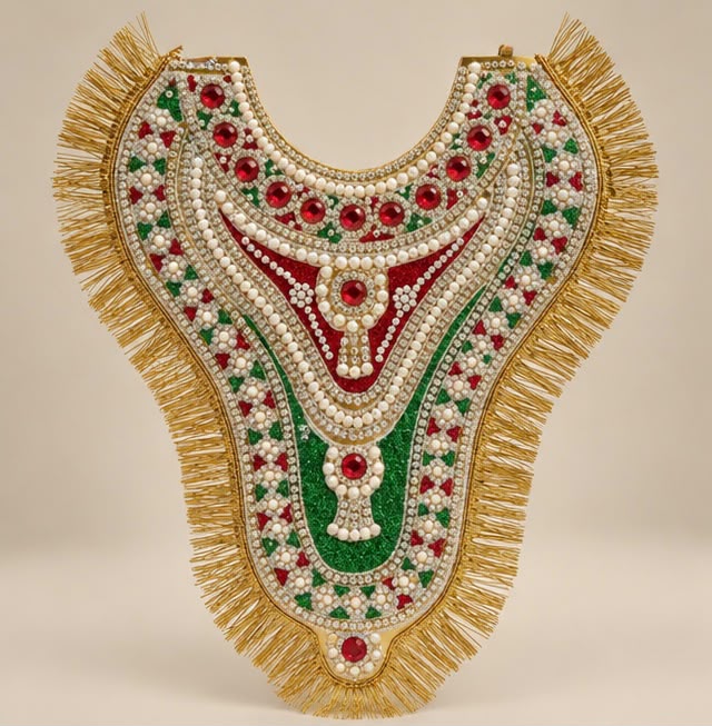 Rajsi Chest Paan Long Haar – Royal Mythology Costume Chest Accessory