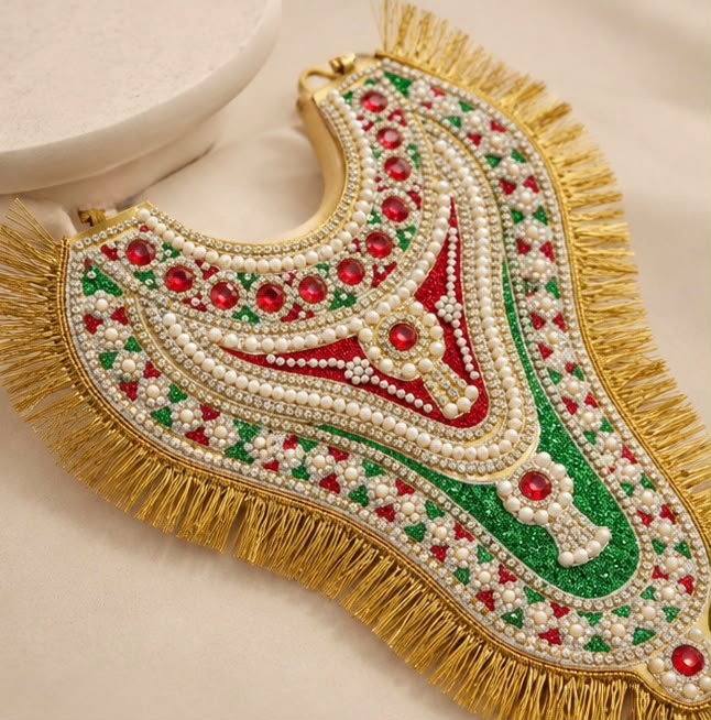 Rajsi Chest Paan Long Haar – Royal Mythology Costume Chest Accessory - Image 3