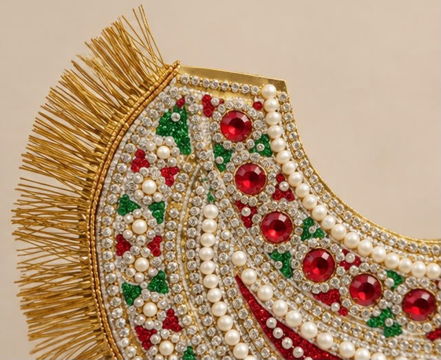 Rajsi Chest Paan Long Haar – Royal Mythology Costume Chest Accessory - Image 4