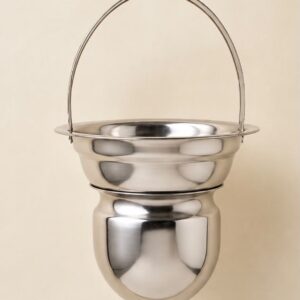 Kamandal Prop for Sadhu Costume – Decorative Saint & Sage Water Pot for Drama, Ramleela & Stage Performances
